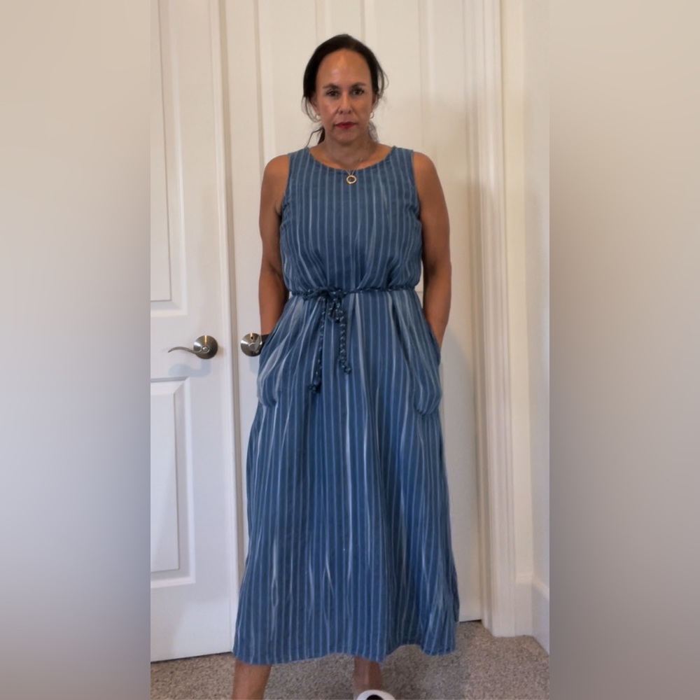 J.Jill Indigo Dress size Large